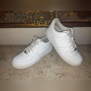 Nike Air Force 1 White Athletic Shoes